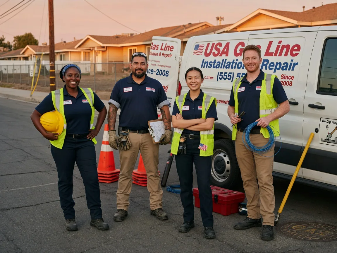 Gas Line Installation company in Saint Vincent, MN